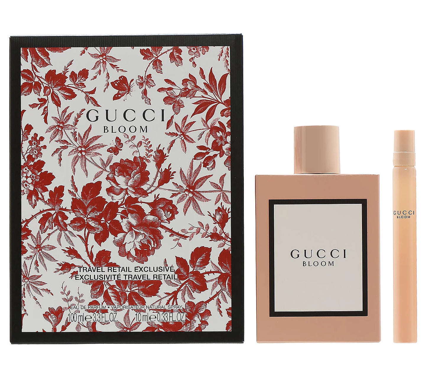 GSW-GUCCI BLOOM 2PC 3.4 EDP SPR, .33 MINI
